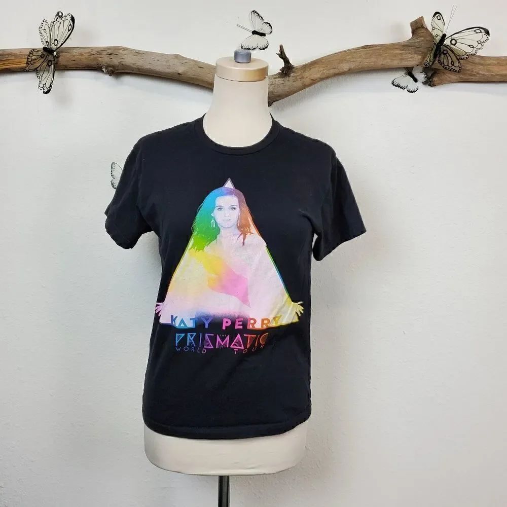 Katy Perry prism tour black band tee
